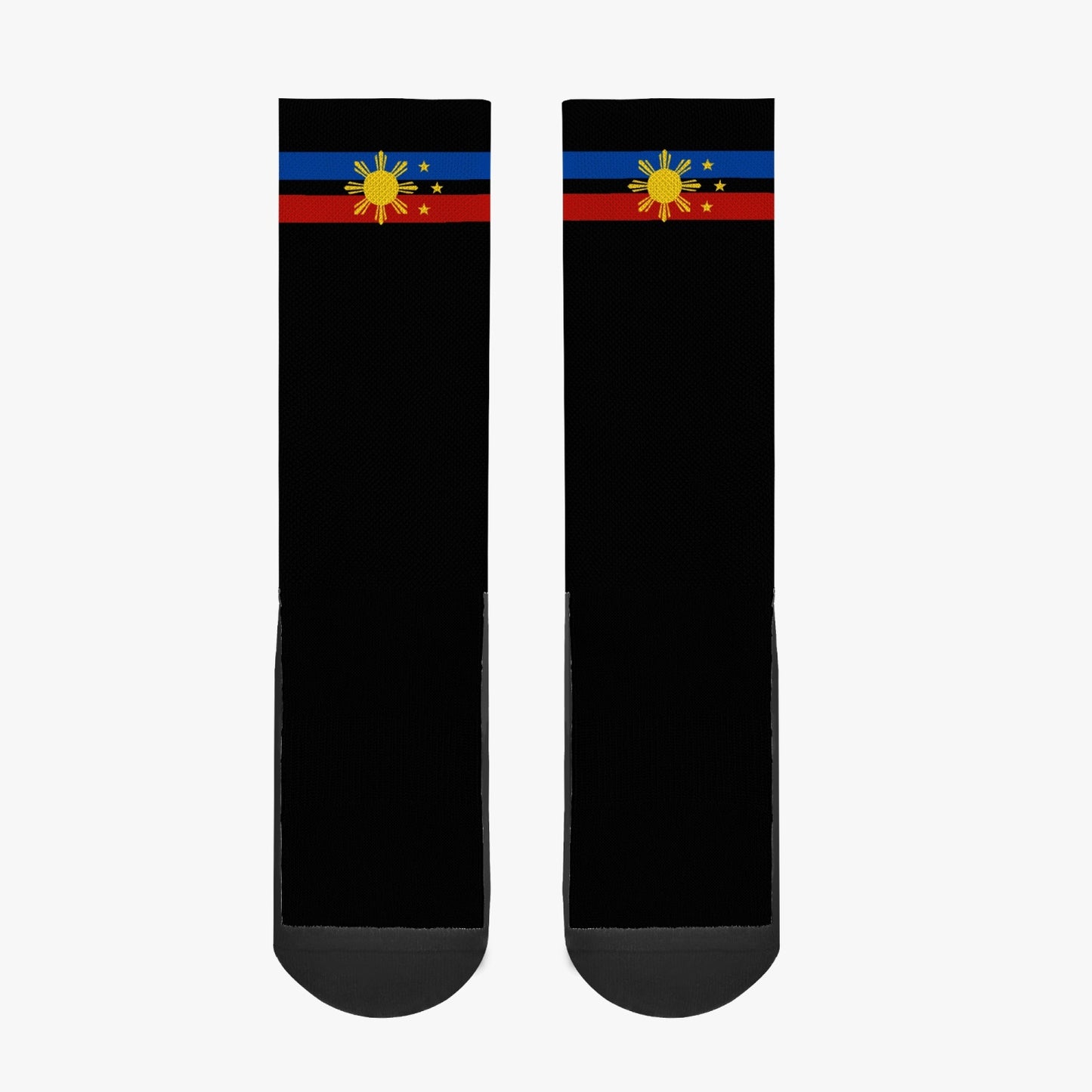 Philippines Pride Sport Socks (Black)