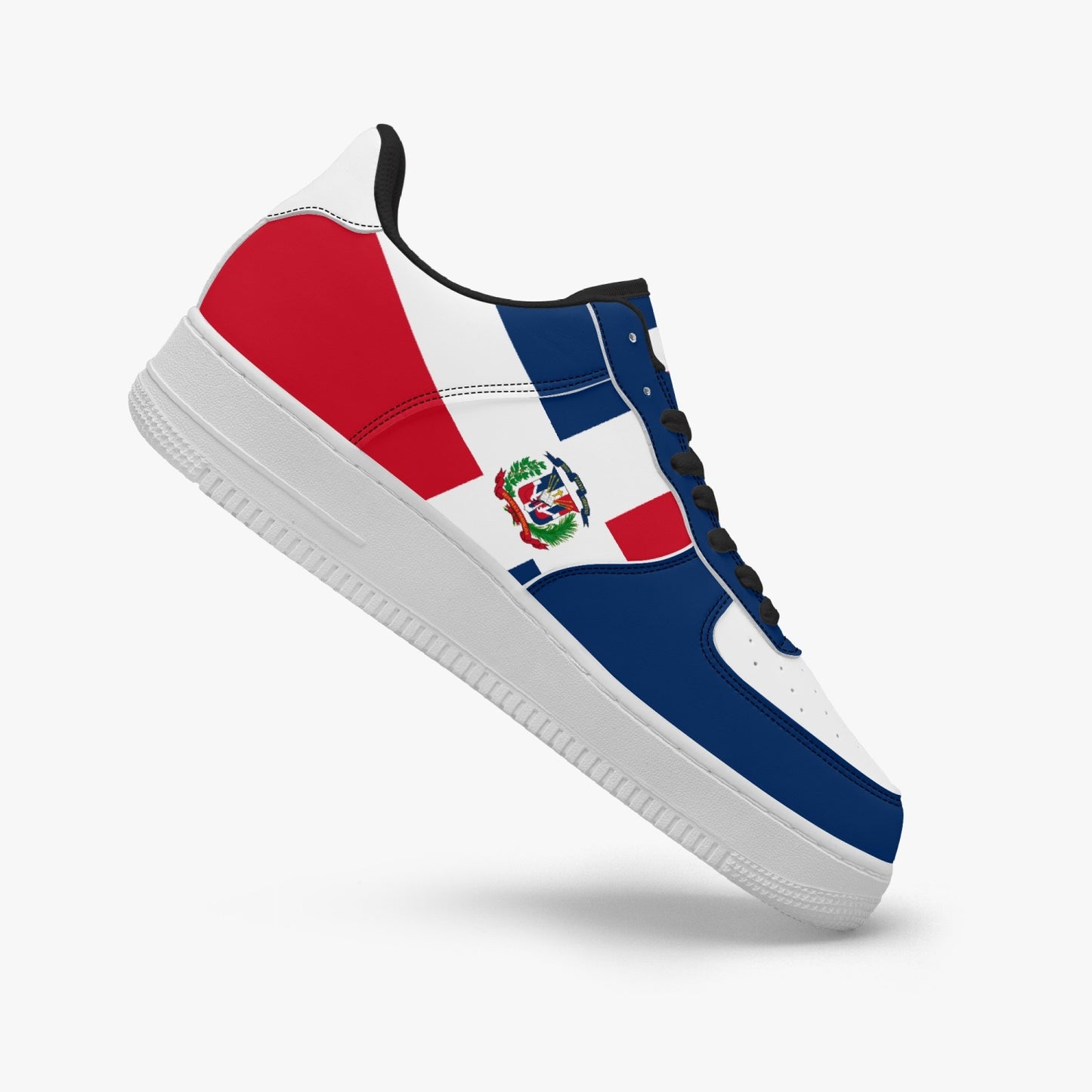 Dominican Republic Flag R-Force 1 Low Tops - Men's & Women's