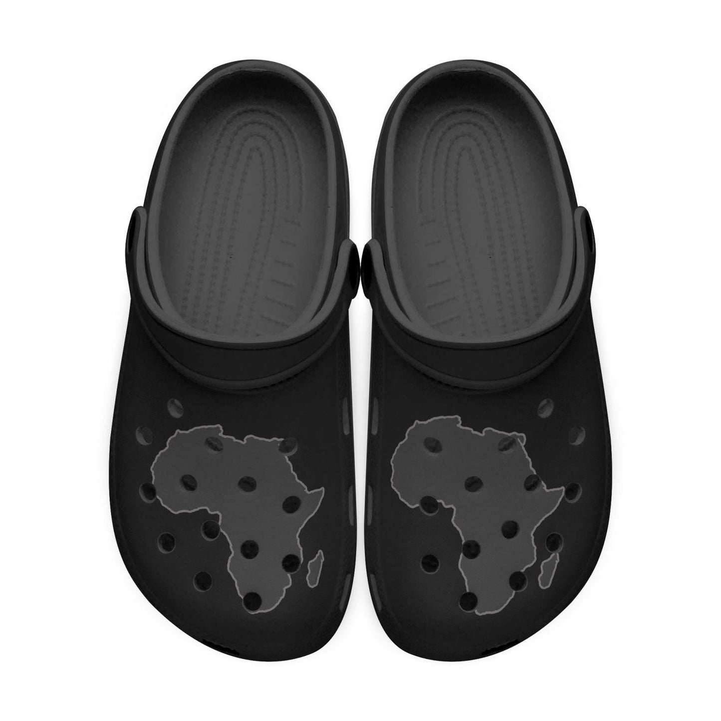 Africa Pride Clogs (Black) - Men's & Women's