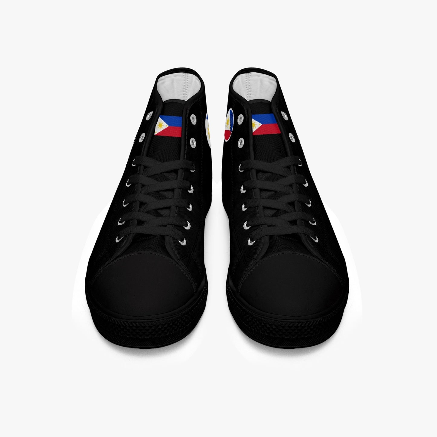 Philippines Classic Canvas High Tops (Black) - Men's & Women's