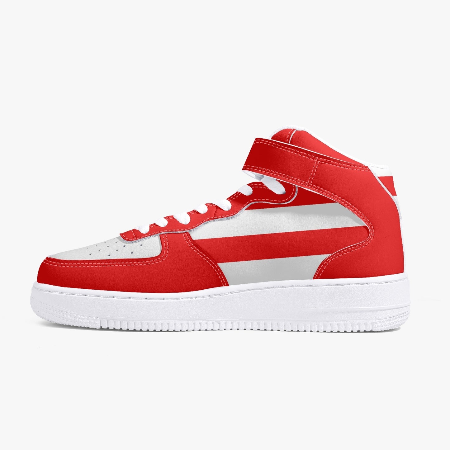 Puerto Rico Flag R-Force 1 Mid Tops - Men's & Women's