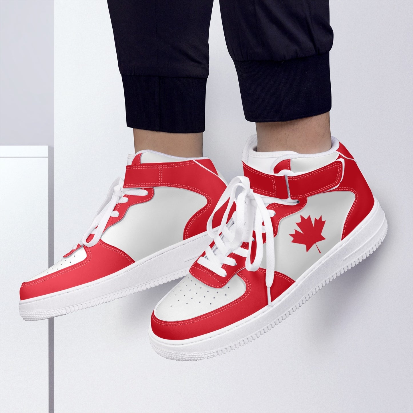 Canada Flag R-Force 1 Mid Tops - Men's & Women's