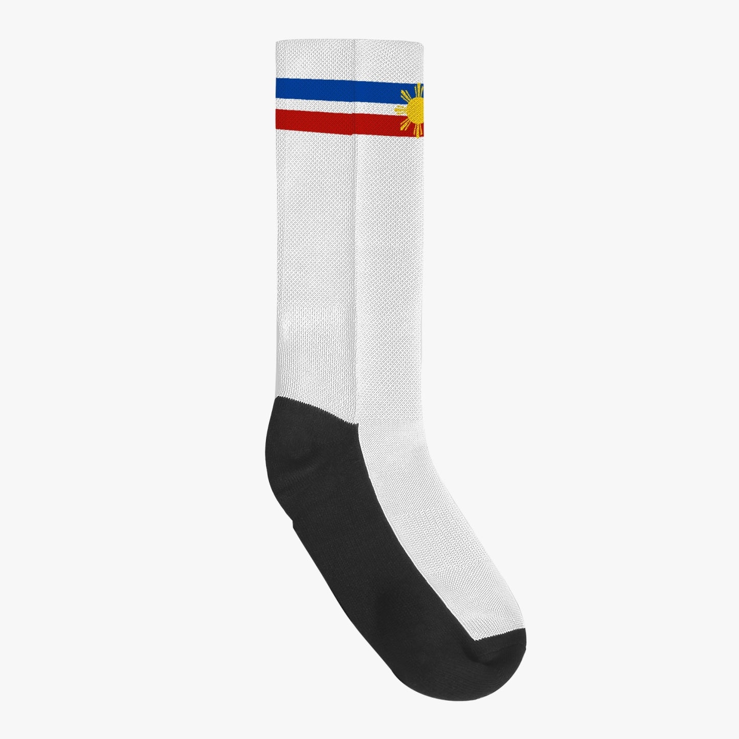 Philippines Pride Sport Socks (White)