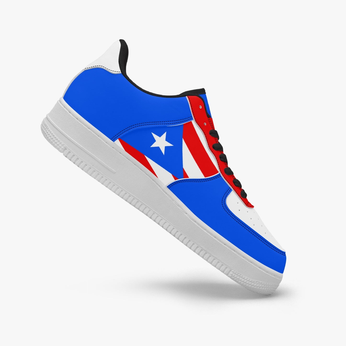 Puerto Rico Flag R-Force 1 Low Tops - Men's & Women's