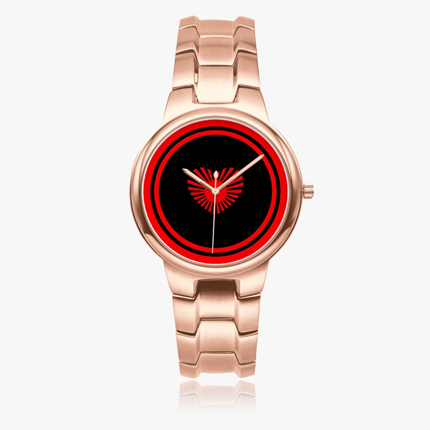 Japan Love Stainless Steel Luxury Women's Watch - Rose Gold / Silver / Black