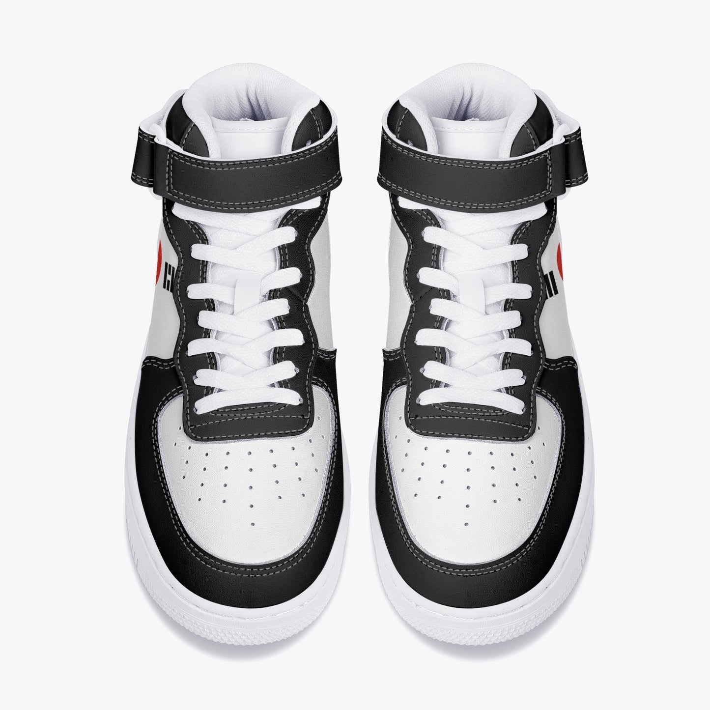 South Korea Flag R-Force 1 Mid Tops - Men's & Women's