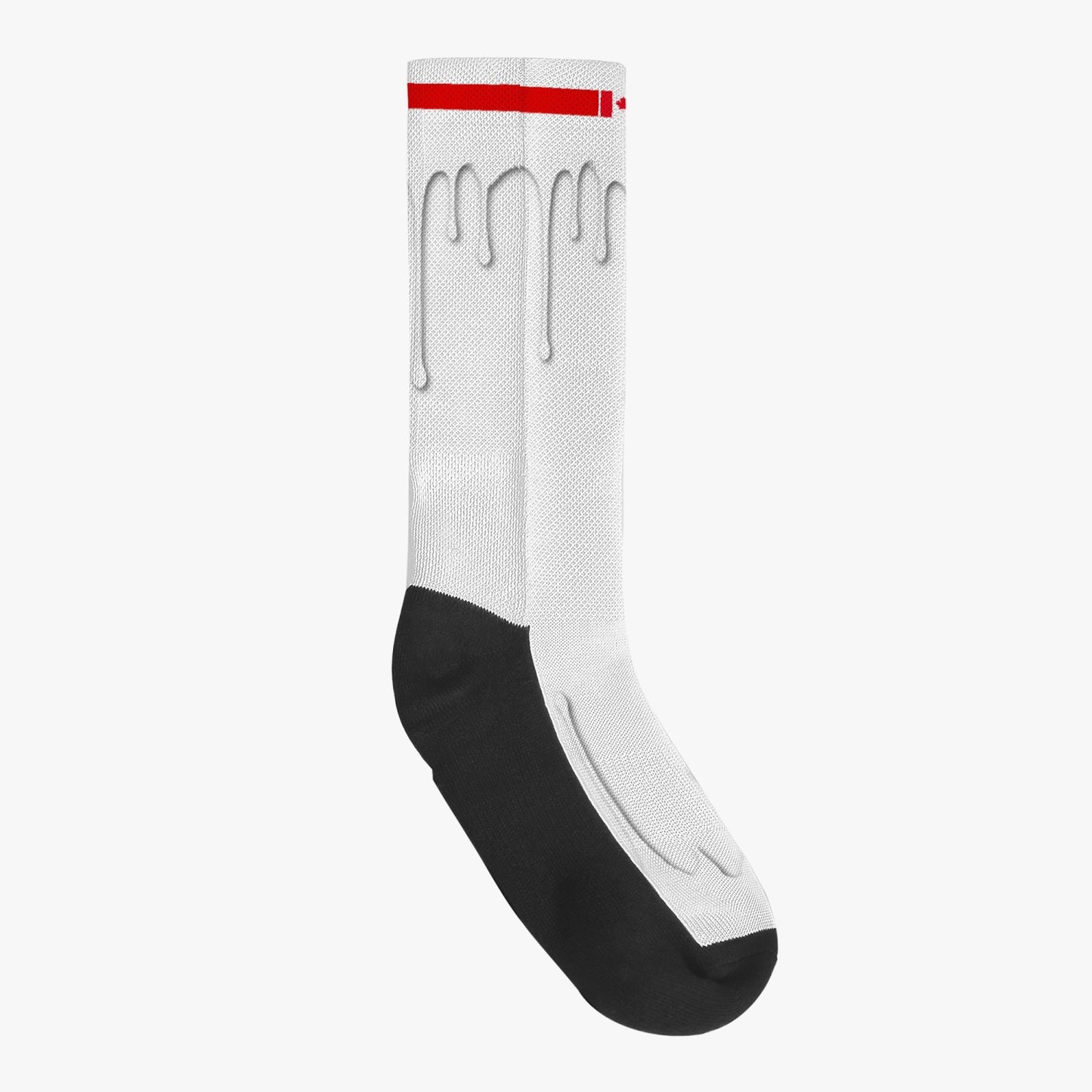 Canada Drip Sport Socks (White Drip)