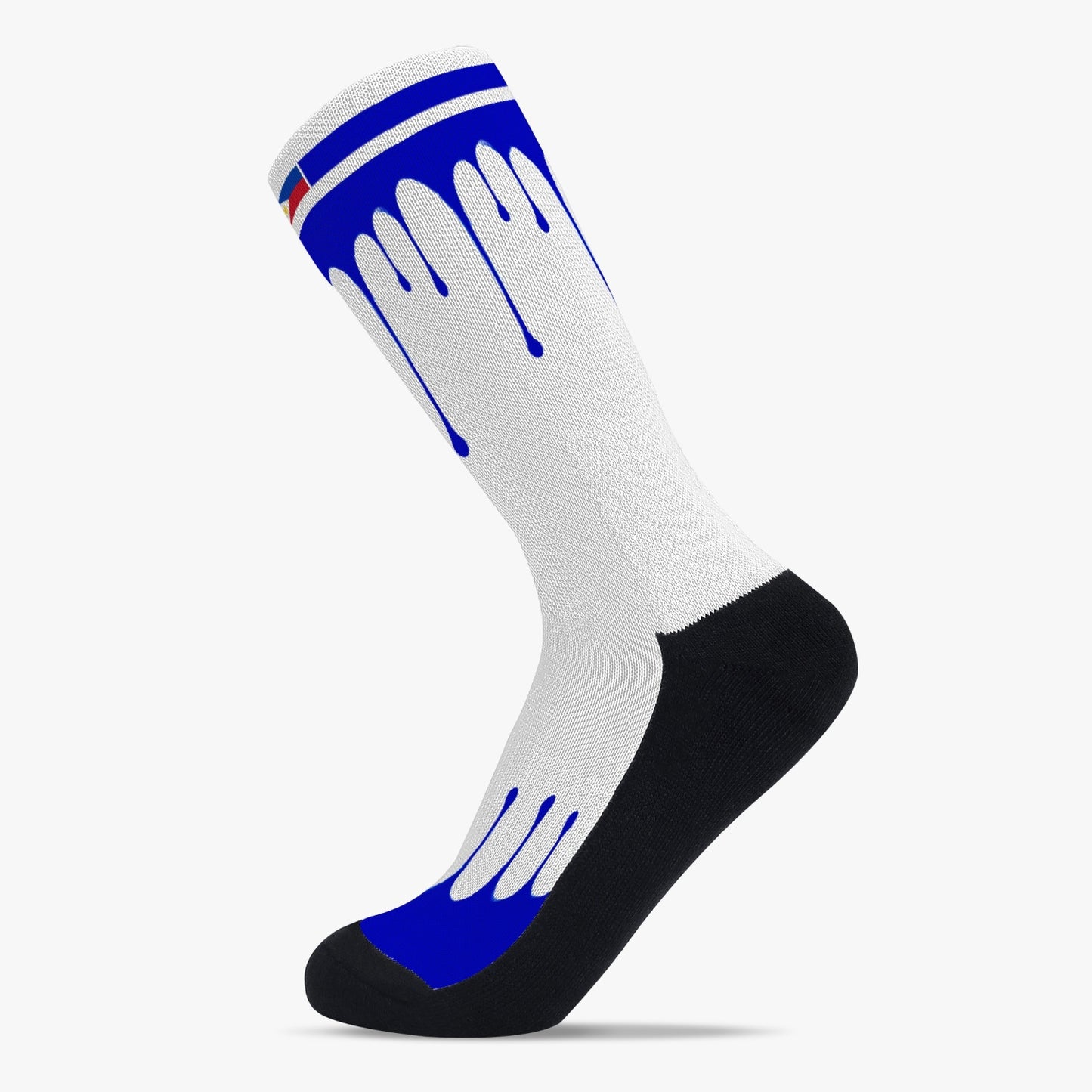 Philippines Drip Sport Socks (Blue Drip)