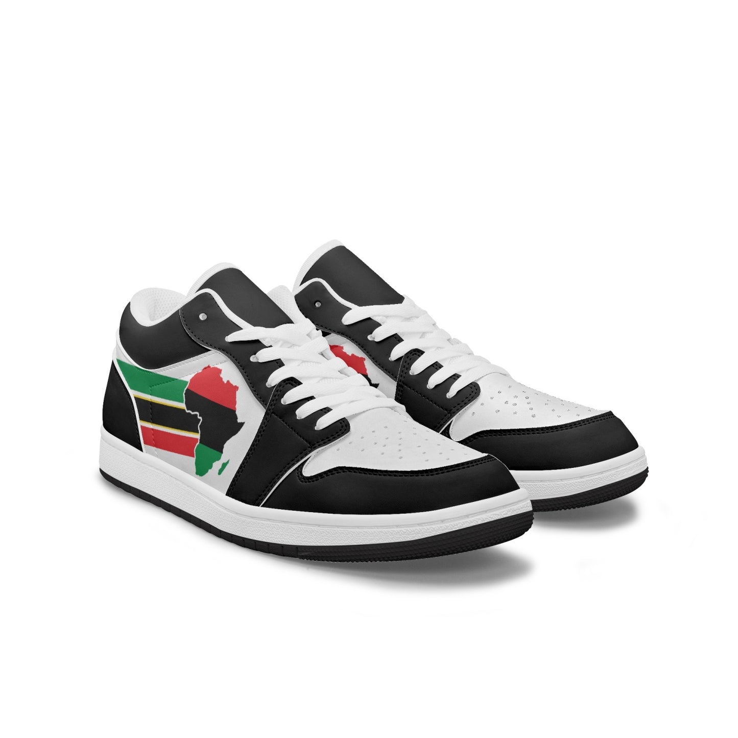 Air Africa Low Tops (Black Sole) - Men's & Women's