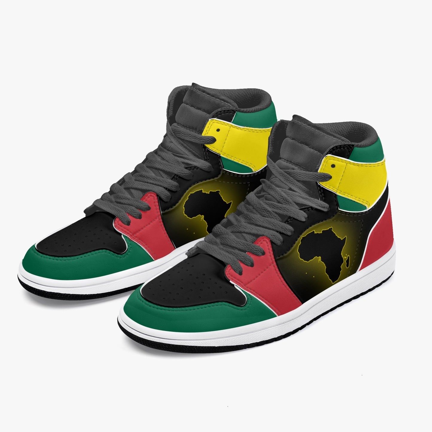 Air Africa High Tops (Black Sole) - Men's & Women's