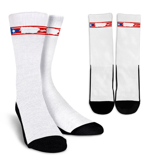 Puerto Rico Tribute Crew Socks