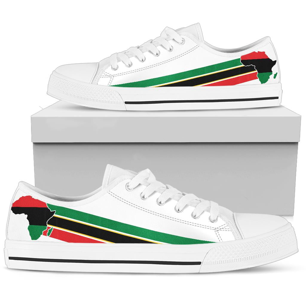 African Pride Canvas Low Tops - Men's & Women's