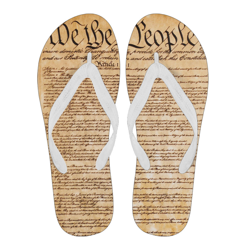 US Constitution Flip Flops - Men's & Women's