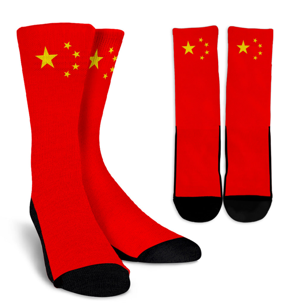 Chinese Pride Crew Socks