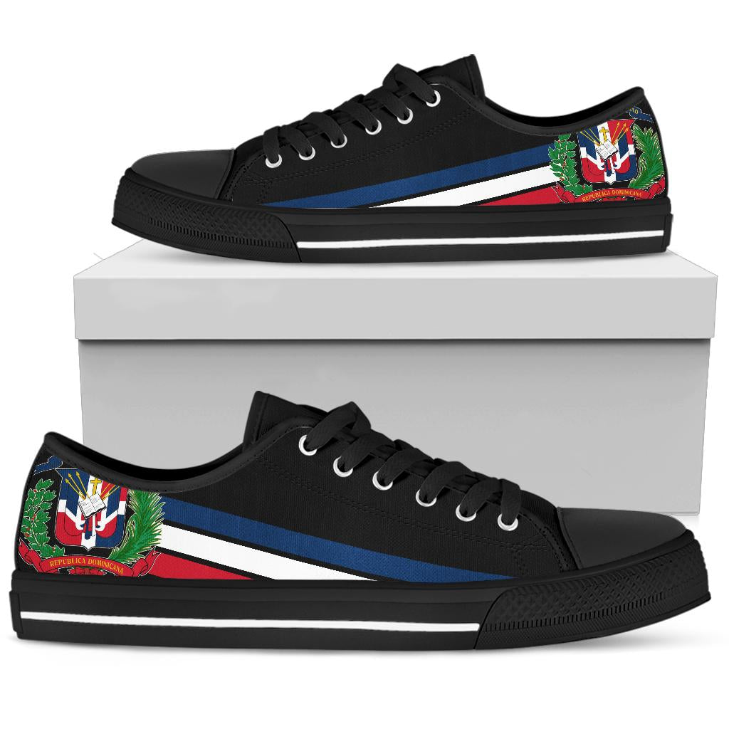 Dominican Pride Canvas Low Tops - Men's & Women's
