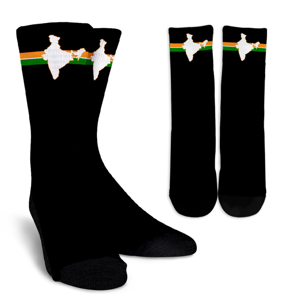 India Tribute Crew Socks