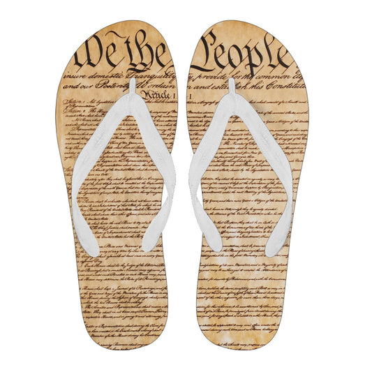 US Constitution Flip Flops - Men's & Women's
