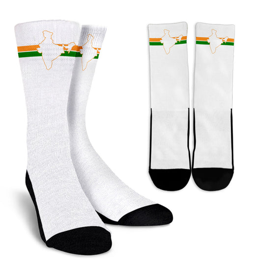 India Tribute Crew Socks