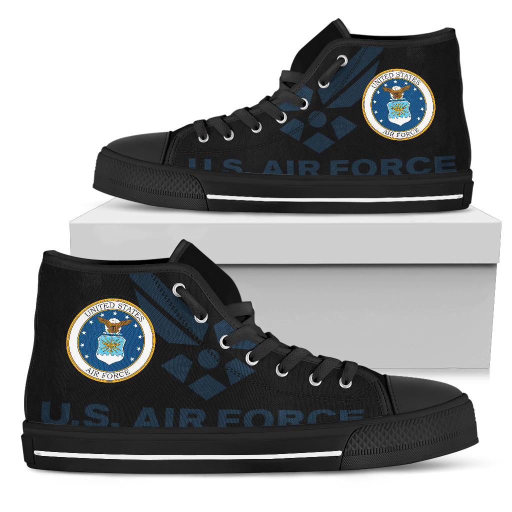 US Air Force Tribute Canvas High Tops - Men's & Women's