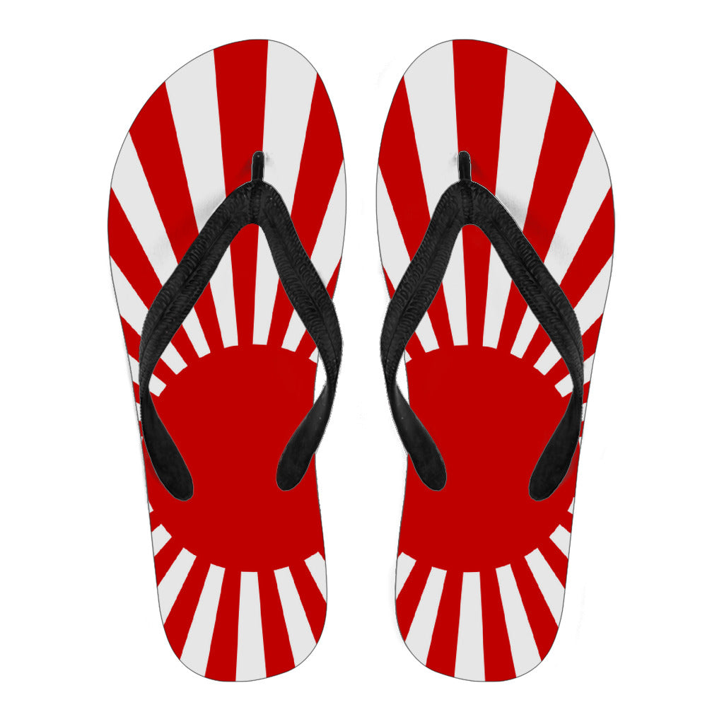 Japan's Rising Sun Flip Flops - Men's & Women's
