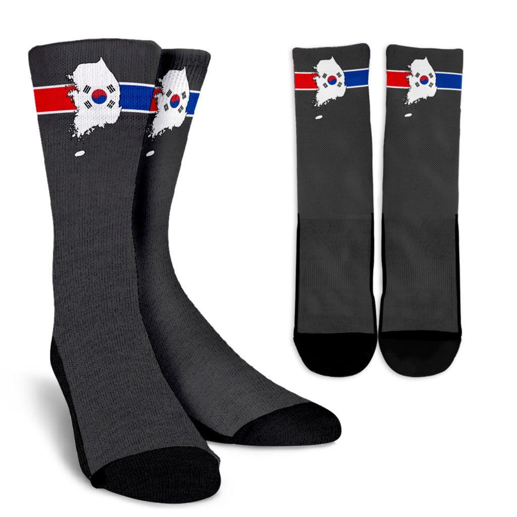 South Korea Tribute Crew Socks