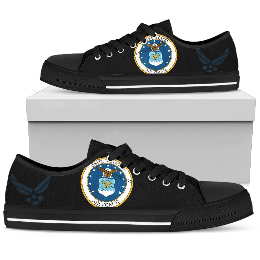 US Air Force Tribute Canvas Low Tops - Men's & Women's