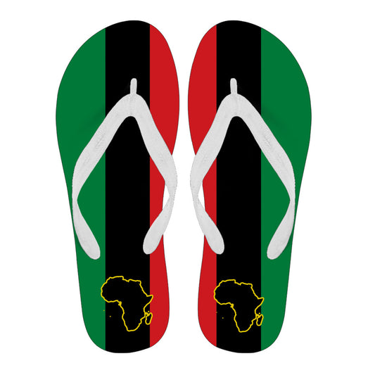African Pride Flip Flops - Men's & Women's