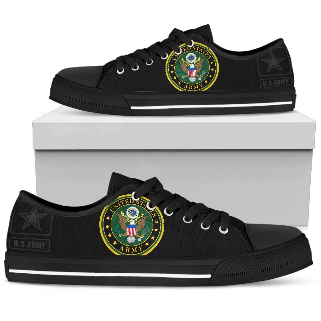 US Army Tribute Canvas Low Tops - Men's & Women's