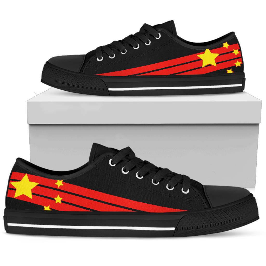 Chinese Pride Canvas Low Tops - Men's & Women's