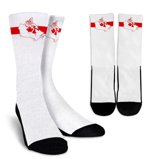 Canada Tribute Crew Socks
