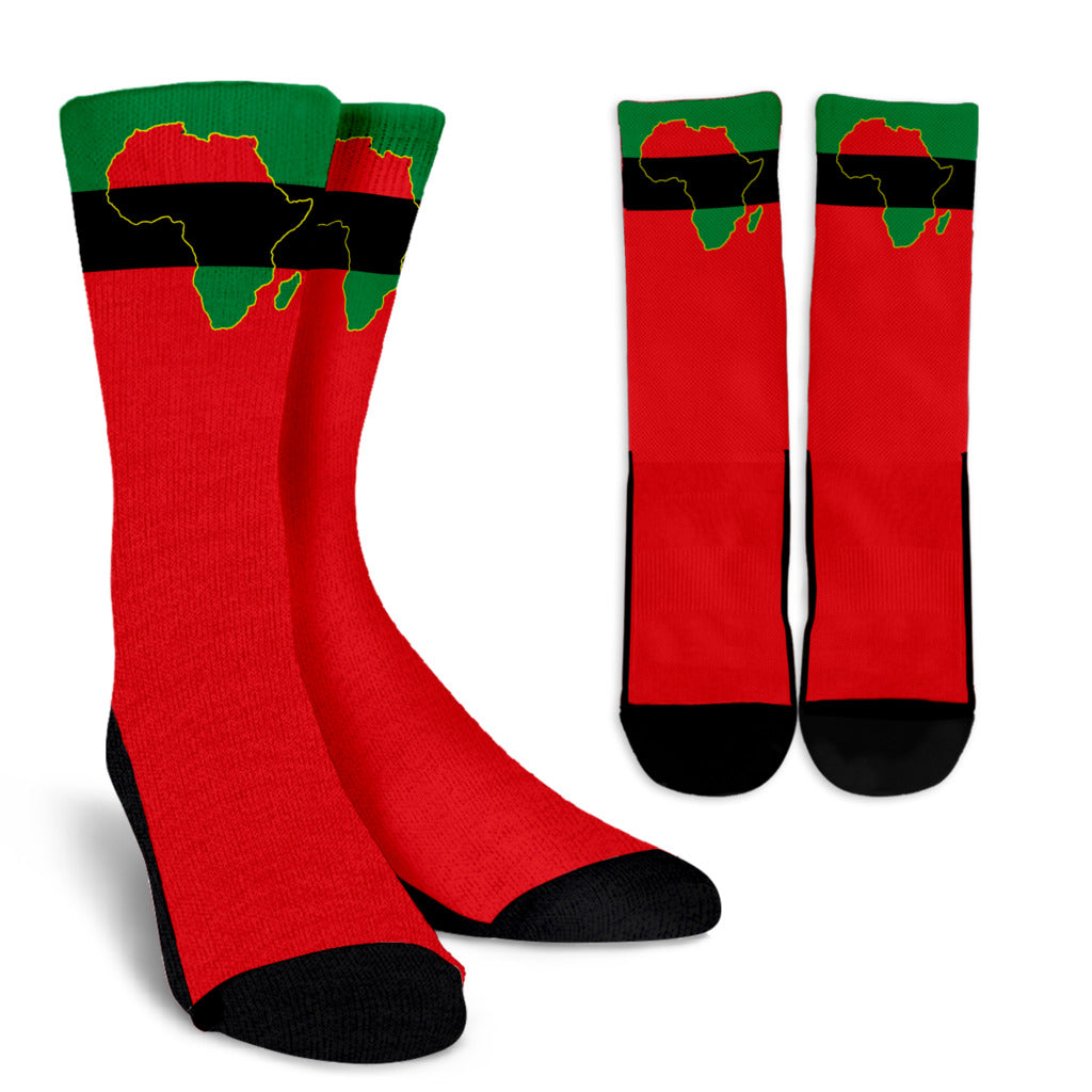 African Pride Crew Socks