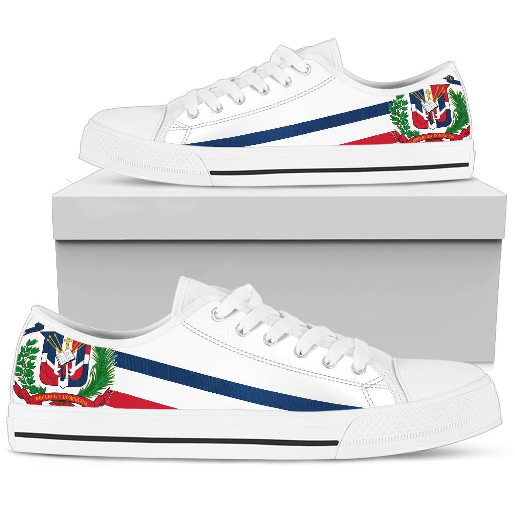 Dominican Pride Canvas Low Tops - Men's & Women's