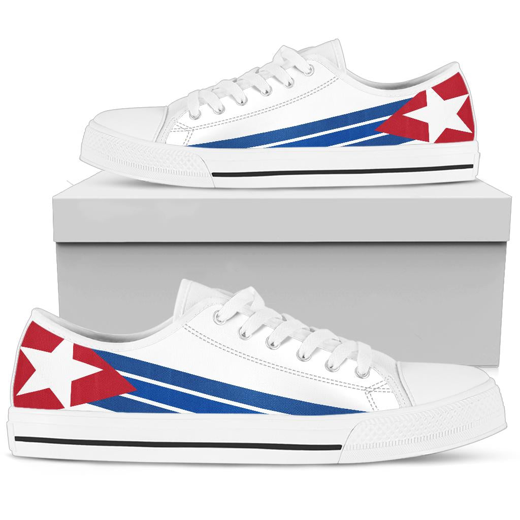 Cuban Pride Canvas Low Tops - Men's & Women's