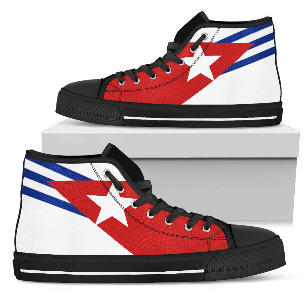 Cuban Pride Canvas High Tops - Men's & Women's