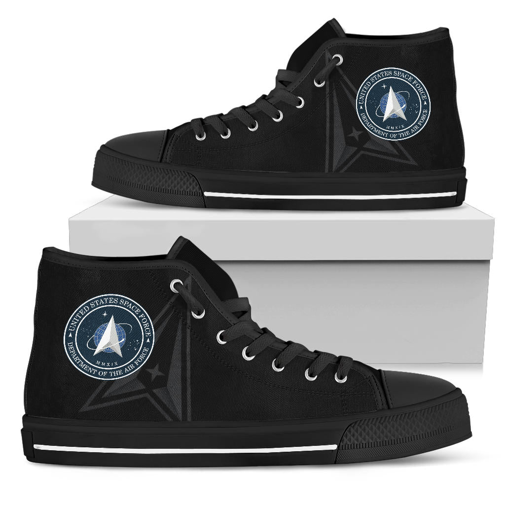 US Space Force Tribute Canvas High Tops - Men's & Women's