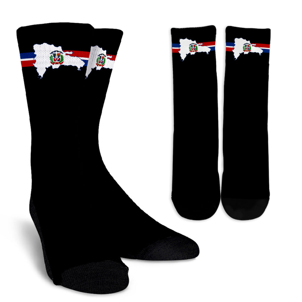 Dominican Republic Tribute Crew Socks