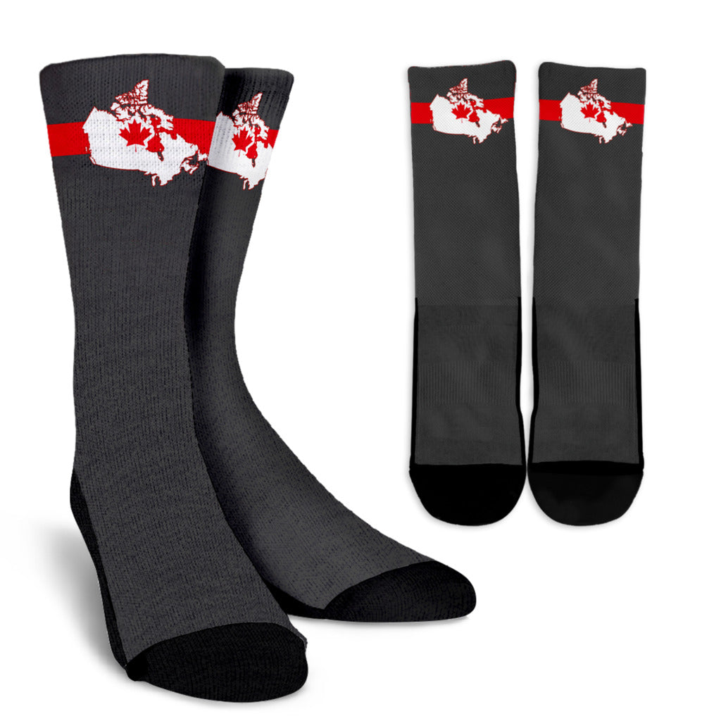 Canada Tribute Crew Socks