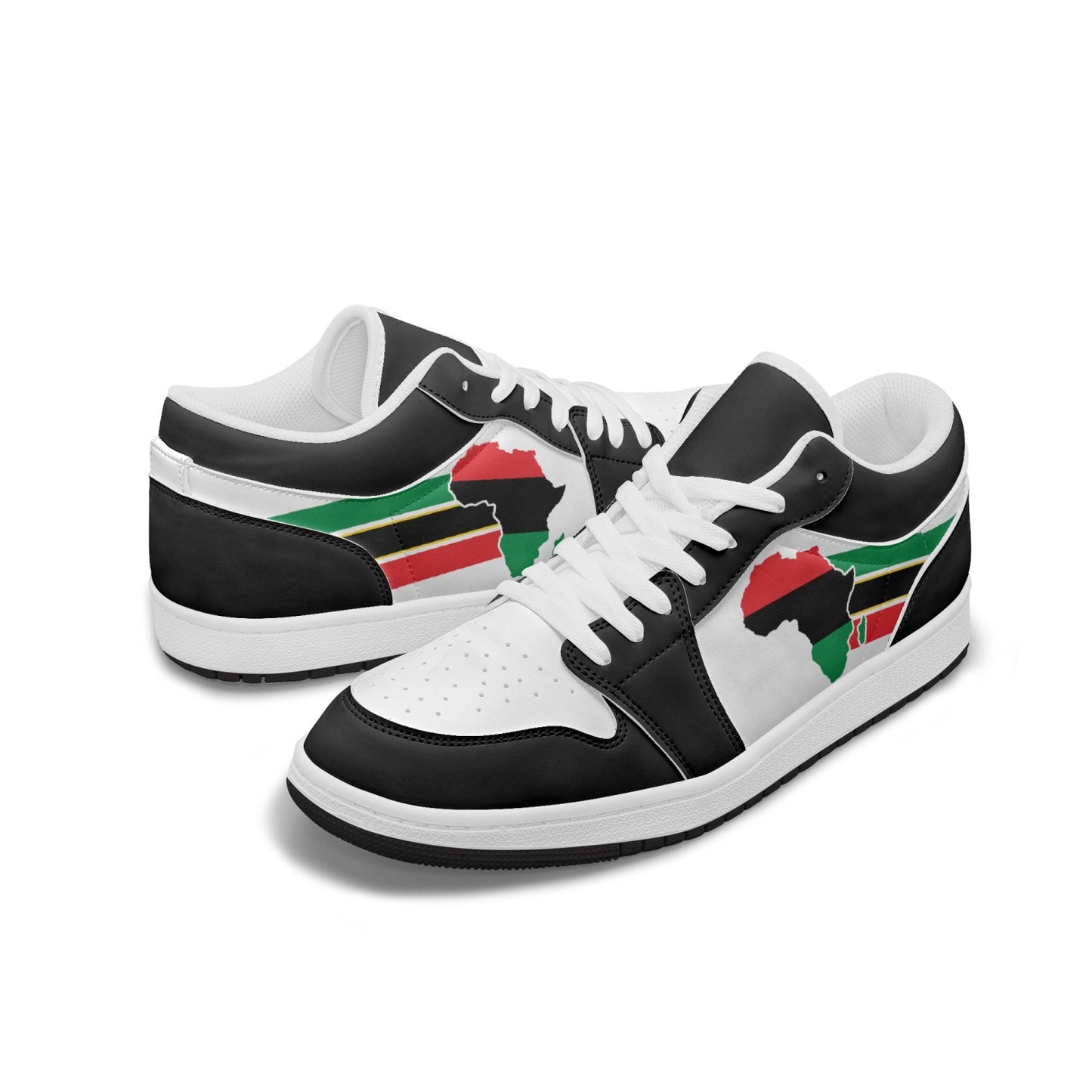 Air Africa Low Tops (Black Sole) - Men's & Women's