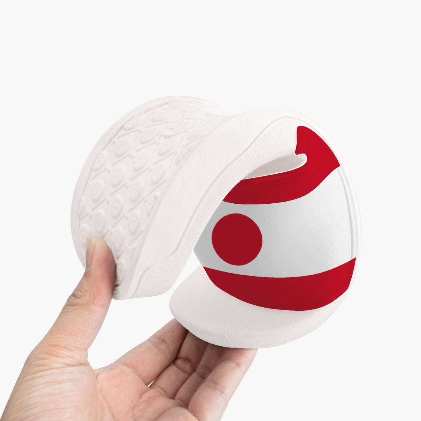 Japan Flag Slides (White Sole) - Men's & Women's