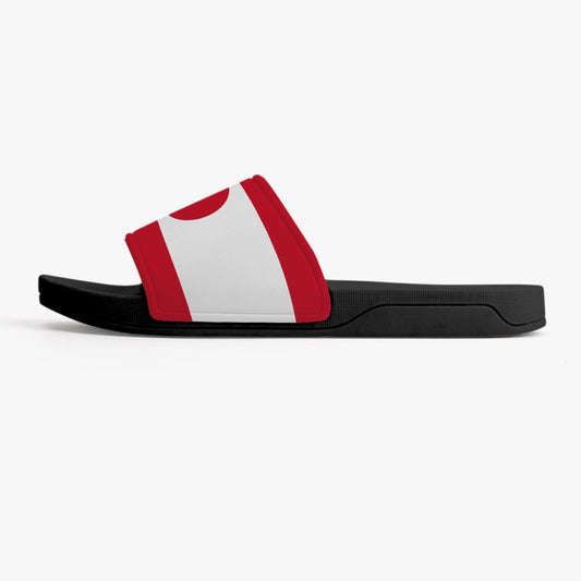 Japan Flag Slides (Black Sole) - Men's & Women's