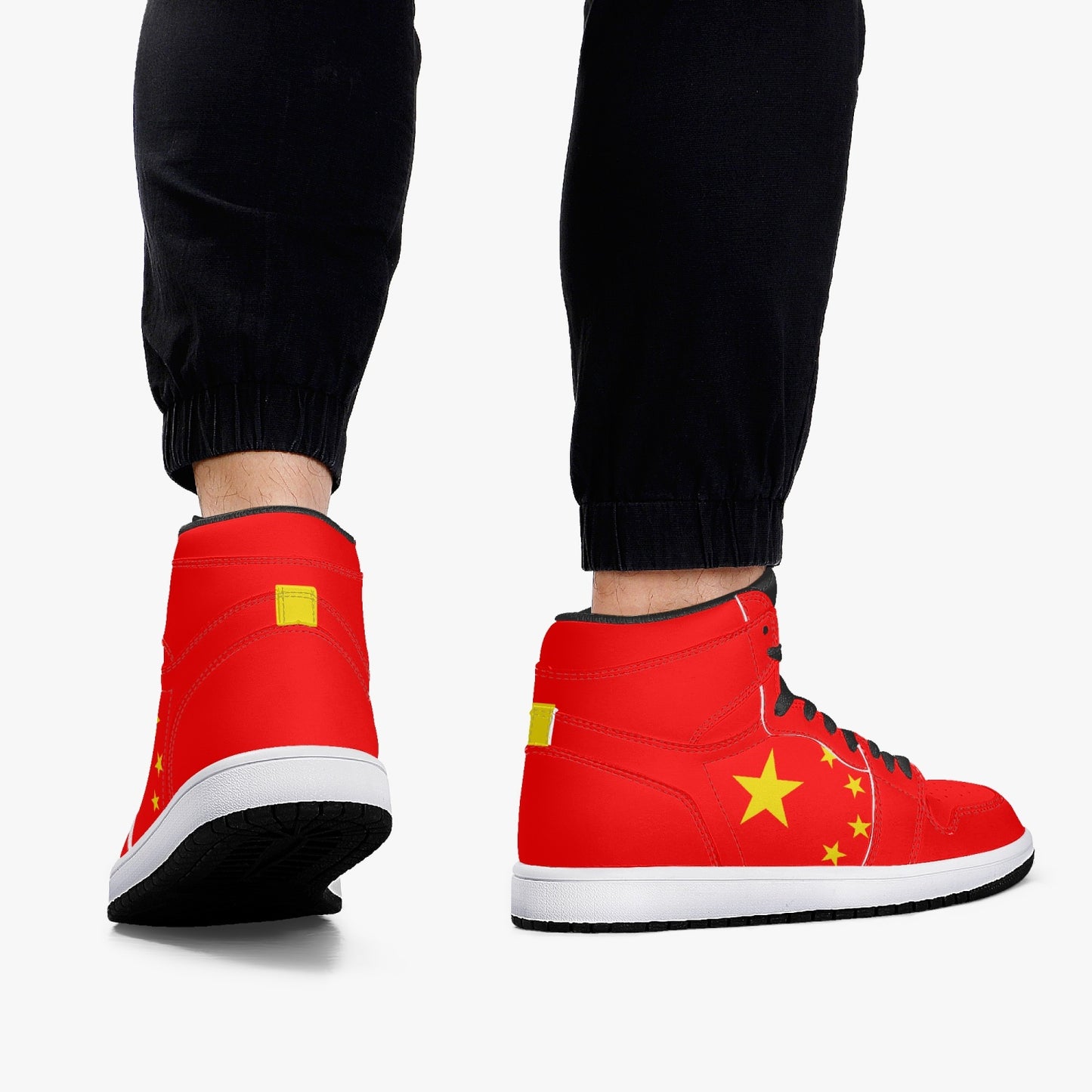 Air China High Tops (Black Sole) - Men's & Women's