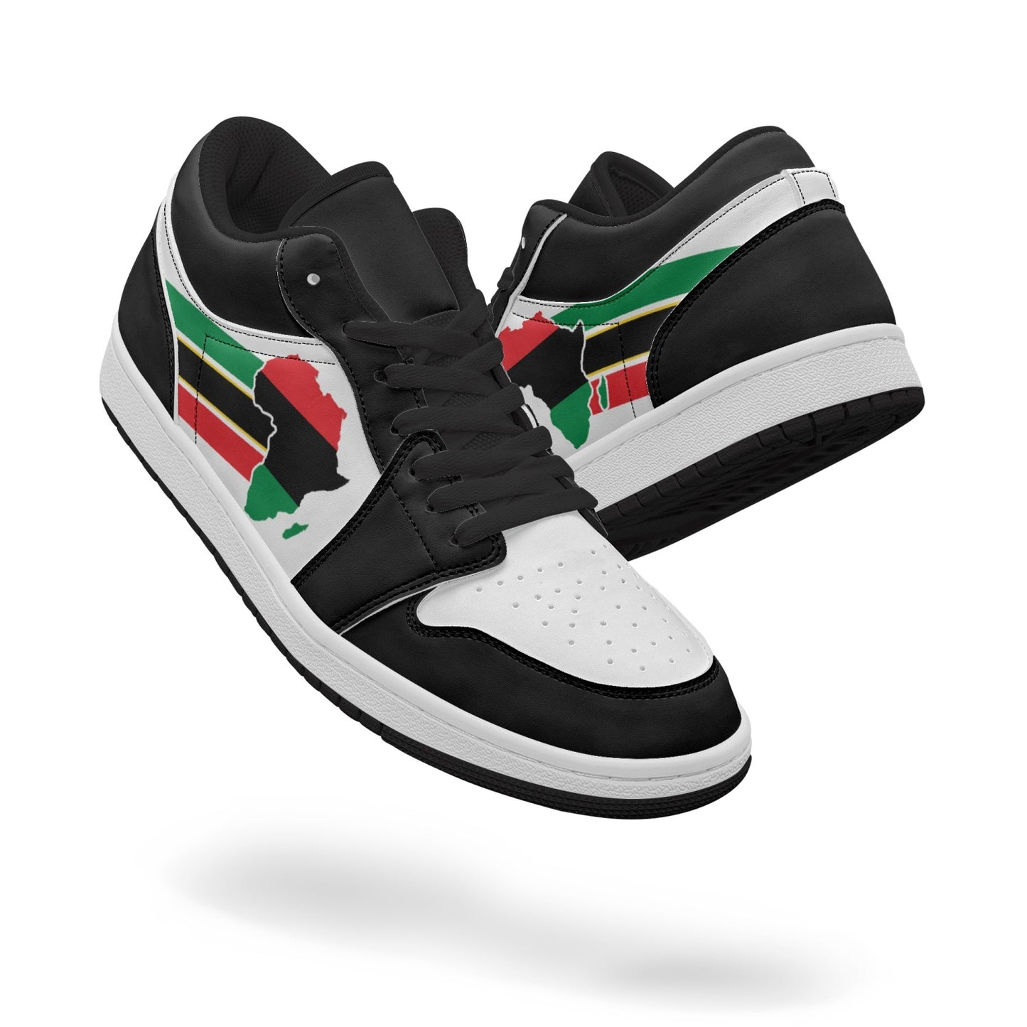 Air Africa Low Tops (Black Sole) - Men's & Women's