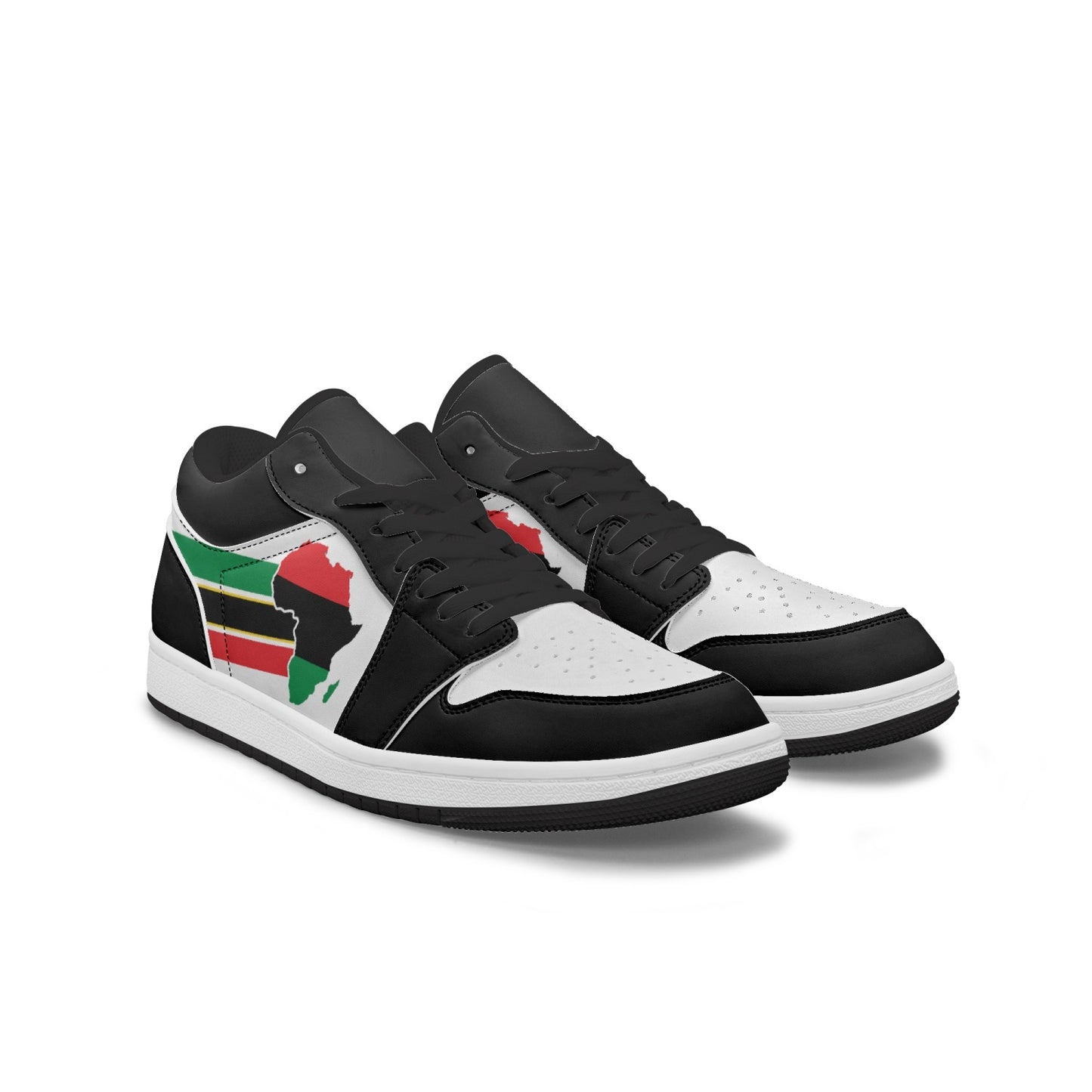 Air Africa Low Tops (Black Sole) - Men's & Women's