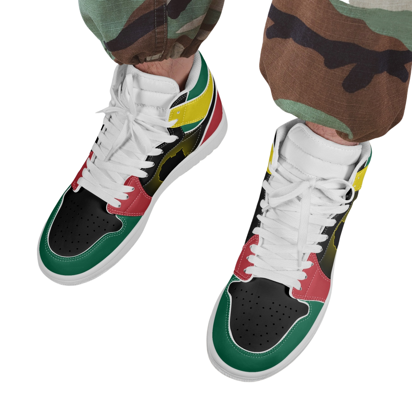 Air Africa High Tops (White Sole) - Men's & Women's
