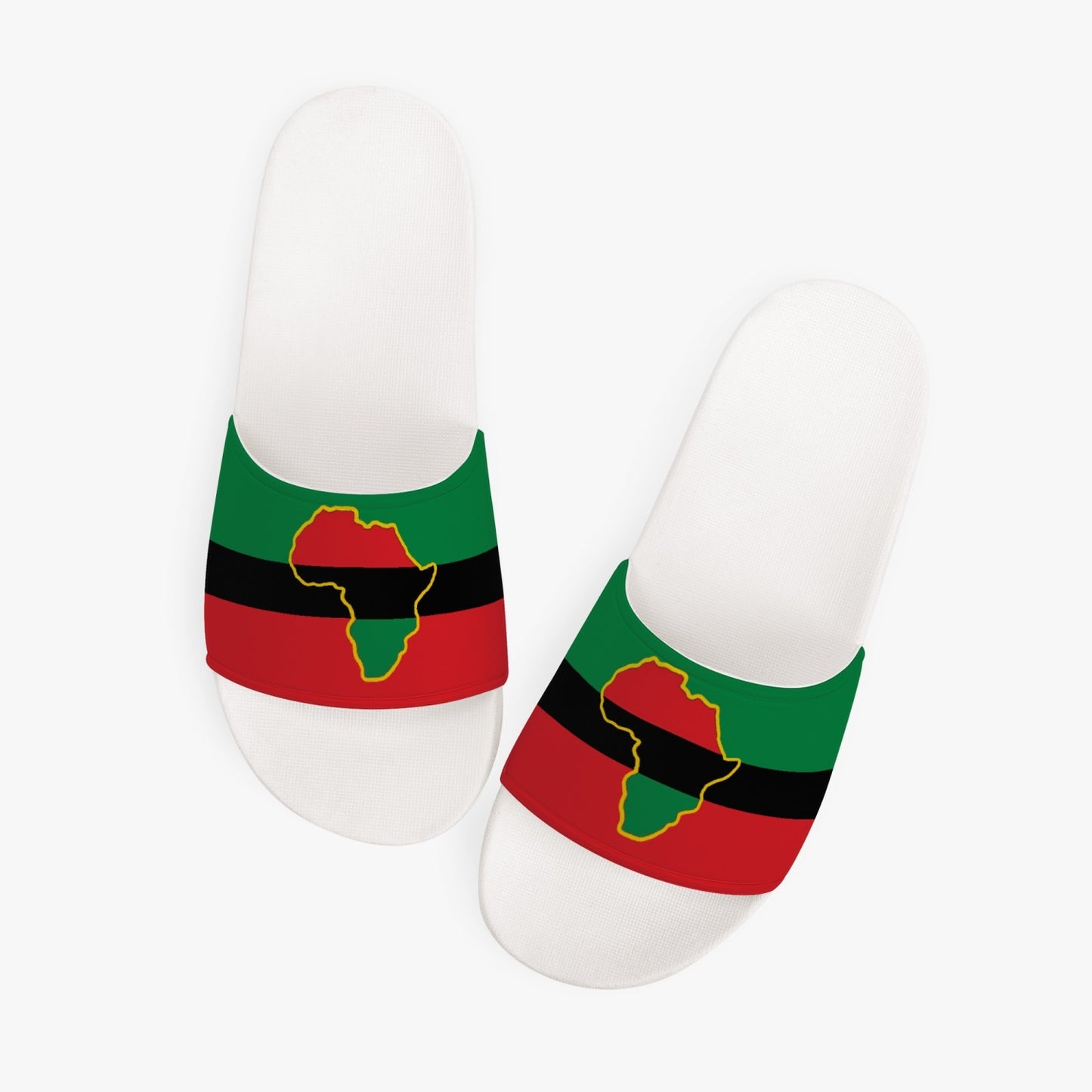 African Pride Slides (White Sole) - Men's & Women's