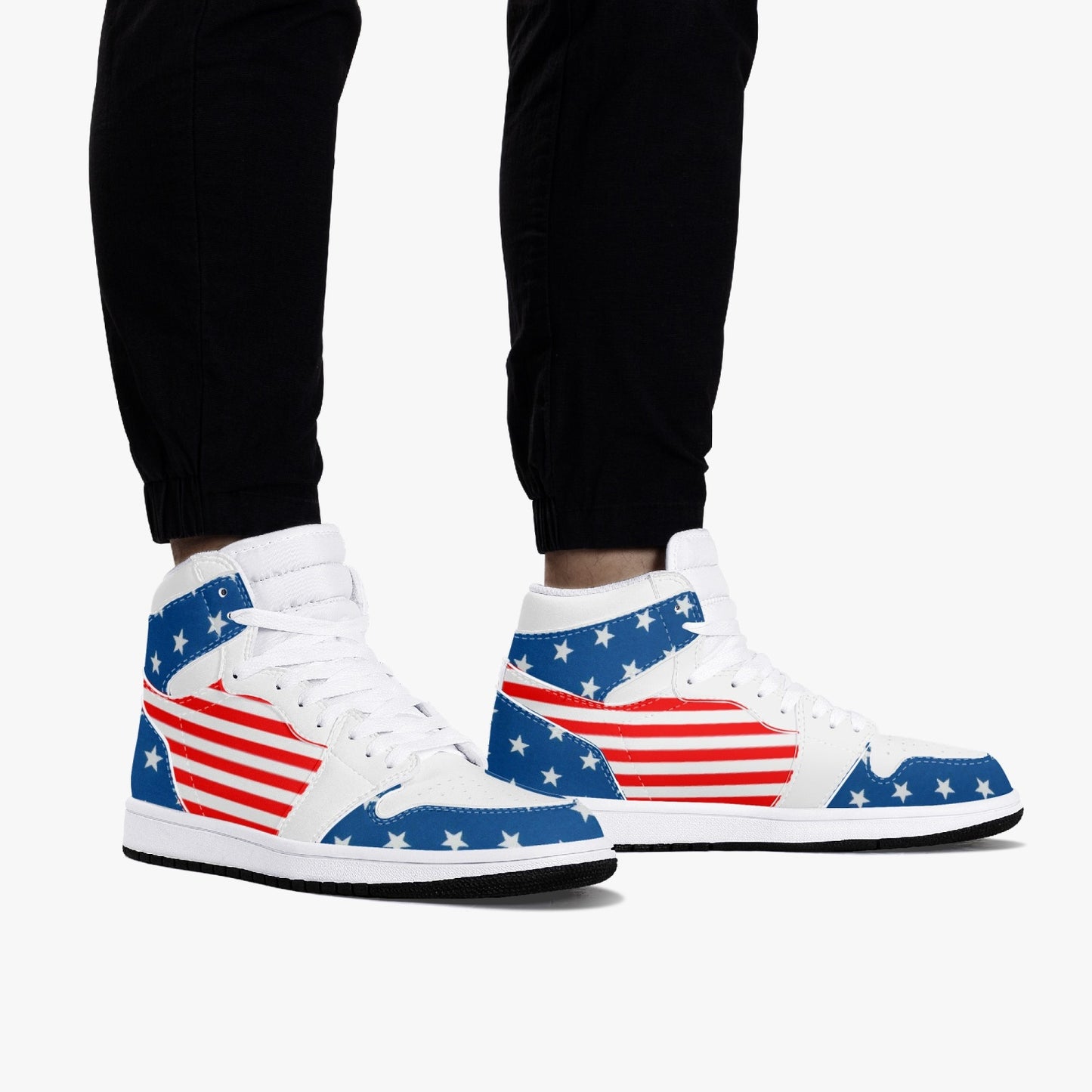 Air America High Tops (Black Sole) - Men's & Women's