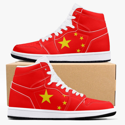Air China High Tops (Black Sole) - Men's & Women's