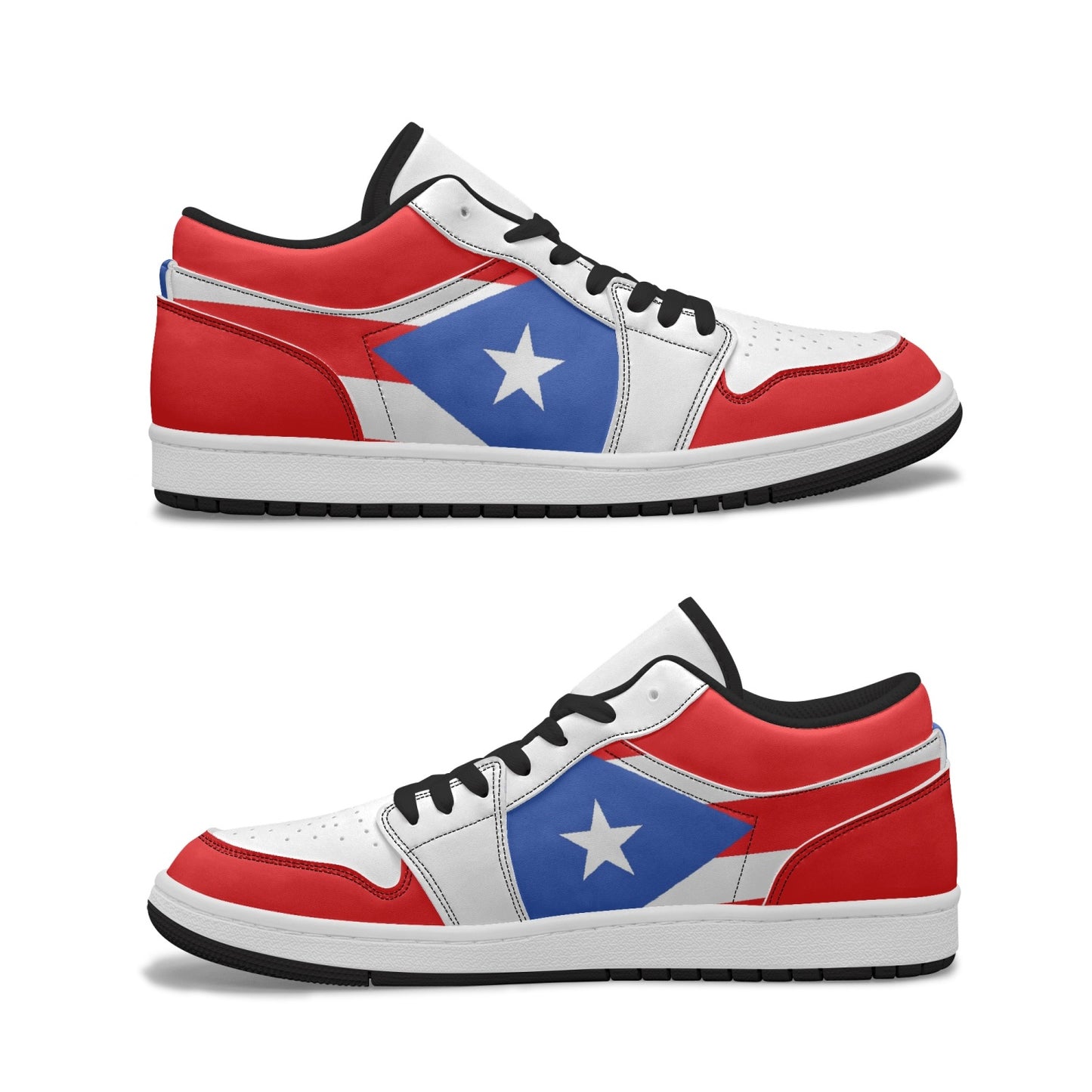 Air Puerto Rico Low Tops (Black Sole) - Men's & Women's