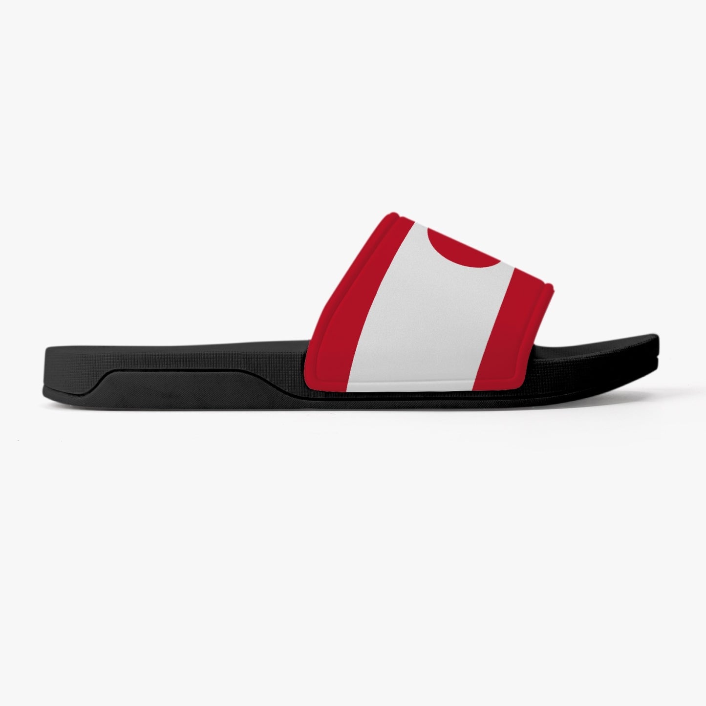 Japan Flag Slides (Black Sole) - Men's & Women's
