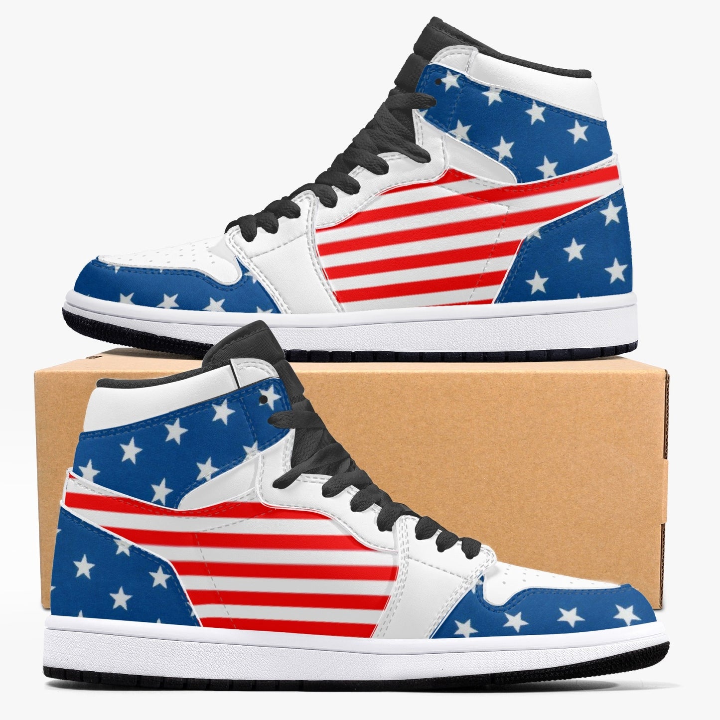 Air America High Tops (Black Sole) - Men's & Women's